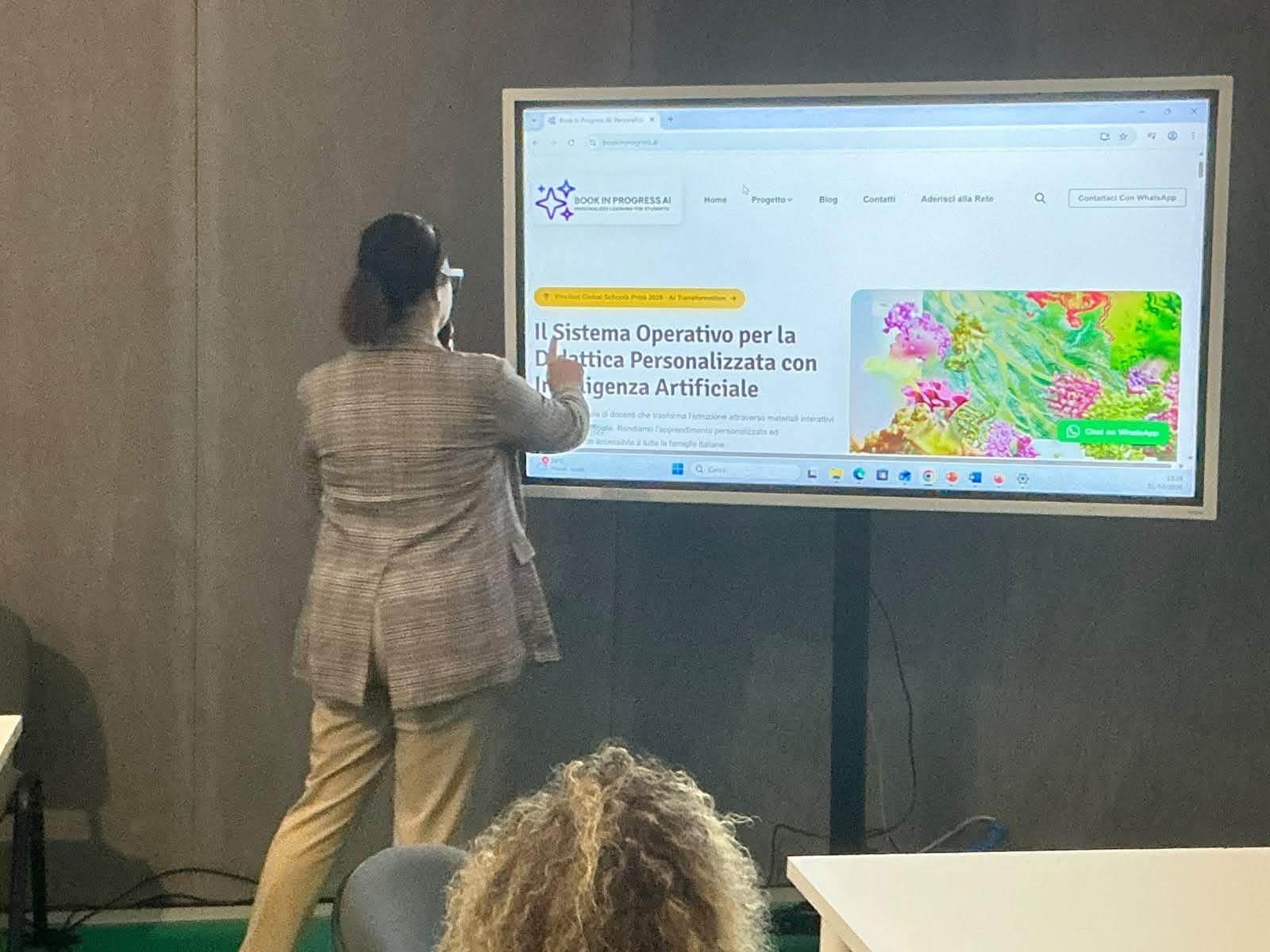 La presentazione della piattaforma a Didacta Lanciano