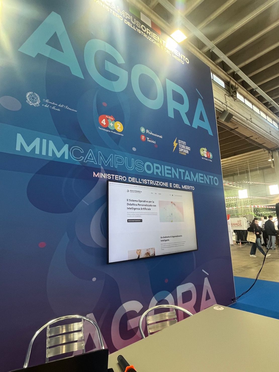 IISS Ettore Majorana protagonista a JOB&Orienta 2025 con la nuova piattaforma Book in Progress AI