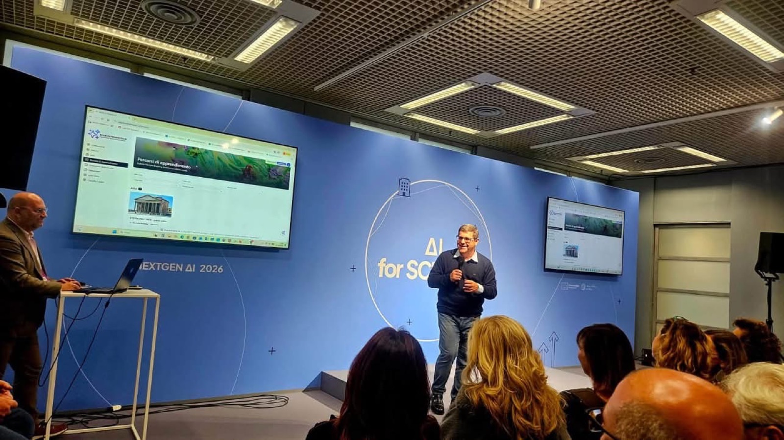 Book in Progress AI presentata in contemporanea a Didacta Lanciano e a NextGen AI for School di Cernobbio
